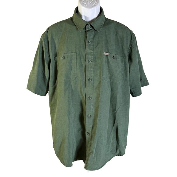 Orvis Other - ORVIS Men's‎ Short Sleeve Button Down Outdoor Shirt Green Large